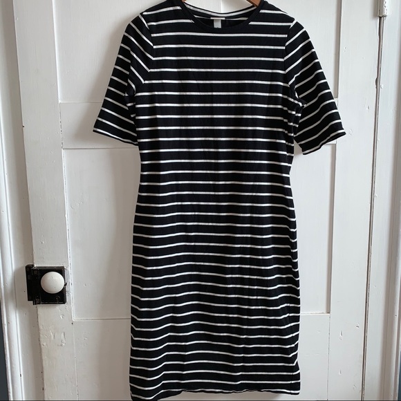 White Striped Short Sleeve 